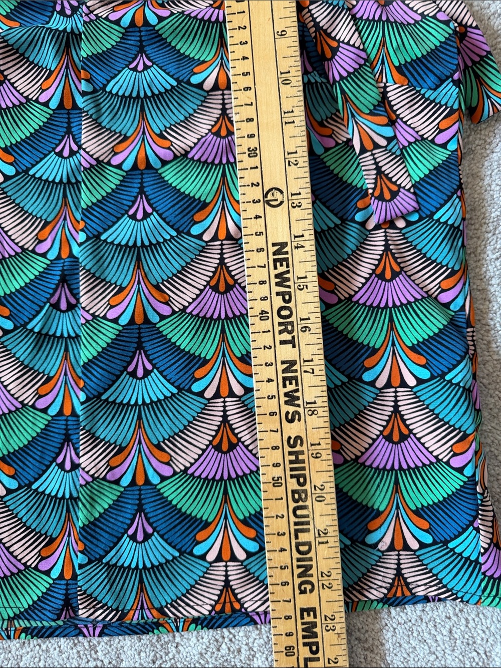 Molly Bracken Teal Multi-Color Bow-Shoulder Sleeveless Top size small - Picture 10 of 11